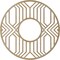 Ekena Millwork Empire Wood Fretwork Pierced Ceiling Medallion, Birch, 26"OD x 9 1/2"ID x 1/4"T CMWP26X26X0250EPBI - alternate 4